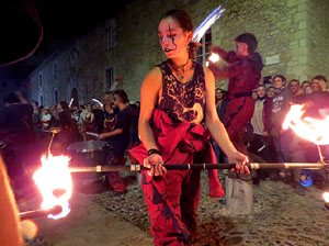 Fires de Sant Narc&iacute;s 2023. Correfoc amb els Diables de l'Onyar