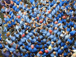 Fires de Sant Narc&iacute;s 2023. Diada castellera amb Marrecs de salt, Minyons de Terrassa i Capgrossos de Matar&oacute;