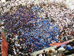 Fires de Sant Narc&iacute;s 2023. Diada castellera amb Marrecs de salt, Minyons de Terrassa i Capgrossos de Matar&oacute;