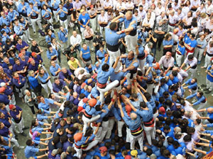 Fires de Sant Narc&iacute;s 2023. Diada castellera amb Marrecs de salt, Minyons de Terrassa i Capgrossos de Matar&oacute;
