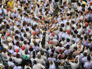 Fires de Sant Narc&iacute;s 2023. Diada castellera amb Marrecs de salt, Minyons de Terrassa i Capgrossos de Matar&oacute;