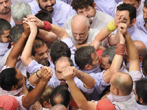 Fires de Sant Narc&iacute;s 2023. Diada castellera amb Marrecs de salt, Minyons de Terrassa i Capgrossos de Matar&oacute;