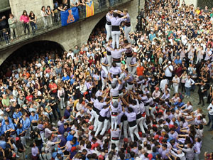 Fires de Sant Narc&iacute;s 2023. Diada castellera amb Marrecs de salt, Minyons de Terrassa i Capgrossos de Matar&oacute;