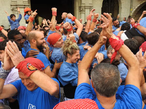 Fires de Sant Narc&iacute;s 2023. Diada castellera amb Marrecs de salt, Minyons de Terrassa i Capgrossos de Matar&oacute;