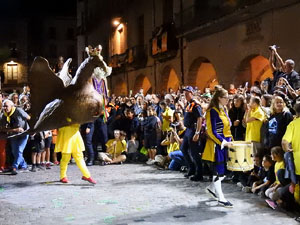 Ball de l'&agrave;liga, capgrossos i gegants