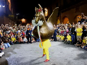 Ball de l'&agrave;liga, capgrossos i gegants
