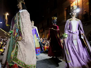 Ball de l'&agrave;liga, capgrossos i gegants
