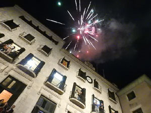 Ball de l'&agrave;liga, capgrossos i gegants