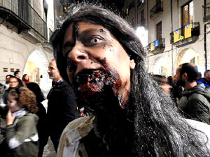 Fires de Sant Narcís 2023. Zombie Walk de Girona