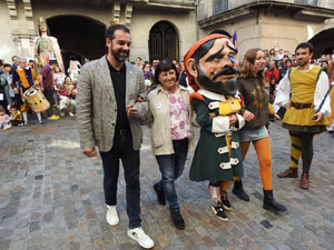 Toc de Rams. Cerimònia del canvi de rams de les gegantes