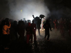 Fires de Sant Narcís 2024. Correfoc amb els Diables de l'Onyar