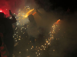 Fires de Sant Narcís 2024. Correfoc amb els Diables de l'Onyar