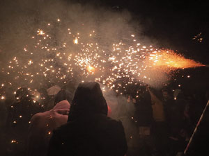 Fires de Sant Narcís 2024. Correfoc amb els Diables de l'Onyar