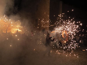 Fires de Sant Narcís 2024. Correfoc amb els Diables de l'Onyar