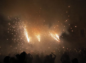Fires de Sant Narcís 2024. Correfoc amb els Diables de l'Onyar