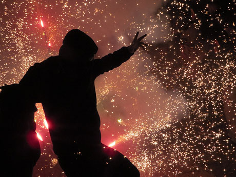 Fires de Sant Narcís 2024. Correfoc amb els Diables de l'Onyar