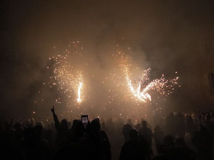Fires de Sant Narcís 2024. Correfoc amb els Diables de l'Onyar