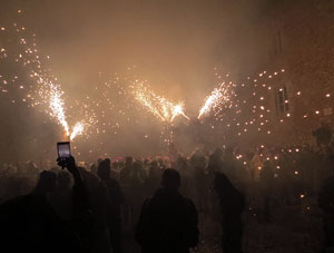 Fires de Sant Narcís 2024. Correfoc amb els Diables de l'Onyar
