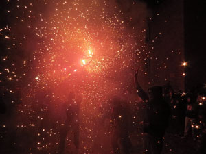 Fires de Sant Narcís 2024. Correfoc amb els Diables de l'Onyar