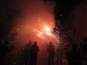 Fires de Sant Narcís 2024. Correfoc amb els Diables de l'Onyar
