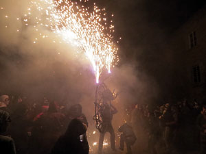Fires de Sant Narcís 2024. Correfoc amb els Diables de l'Onyar