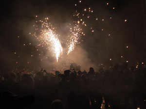 Fires de Sant Narcís 2024. Correfoc amb els Diables de l'Onyar