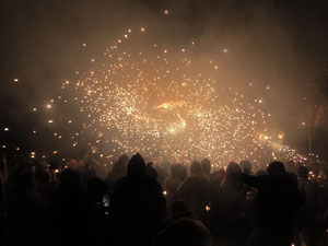 Fires de Sant Narcís 2024. Correfoc amb els Diables de l'Onyar