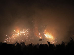 Fires de Sant Narcís 2024. Correfoc amb els Diables de l'Onyar