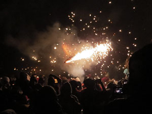 Fires de Sant Narcís 2024. Correfoc amb els Diables de l'Onyar