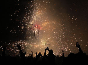 Fires de Sant Narcís 2024. Correfoc amb els Diables de l'Onyar