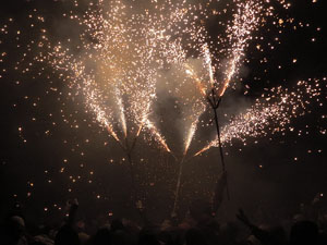 Fires de Sant Narcís 2024. Correfoc amb els Diables de l'Onyar