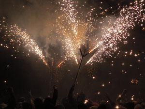 Fires de Sant Narcís 2024. Correfoc amb els Diables de l'Onyar