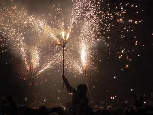 Fires de Sant Narcís 2024. Correfoc amb els Diables de l'Onyar