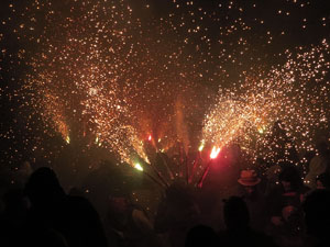 Fires de Sant Narcís 2024. Correfoc amb els Diables de l'Onyar