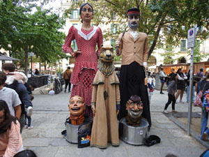 El preg&oacute;. Cercaviles de gegants i capgrossos