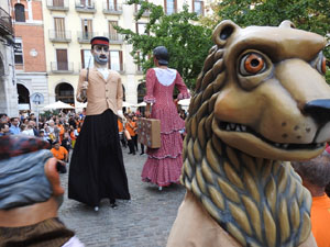 El preg&oacute;. Cercaviles de gegants i capgrossos