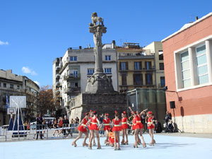 XII Jornada de l'Esport Femení 2024 a la plaça Salvador Espriu i la de Francesc Calvet i Rubalcaba