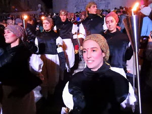 Nadal 2023 a Girona. Arribada del mag Naj-Mandin