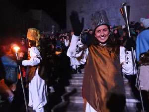 Nadal 2023 a Girona. Arribada del mag Naj-Mandin