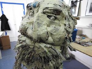 Nadal 2023. Home dels Nassos al barri de Sant Narc&iacute;s