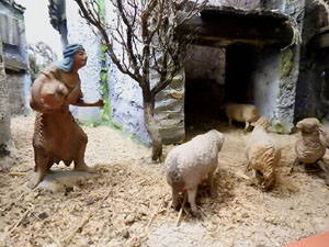 Nadal 2023 a Girona. Exposició de pessebres a la Carbonera, organitzada per l'Associació de Pessebristes de Girona