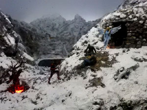 Nadal 2023 a Girona. Exposici&oacute; de pessebres a la Carbonera, organitzada per l'Associaci&oacute; de Pessebristes de Girona