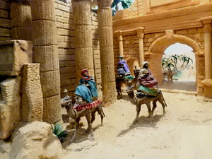 Nadal 2023 a Girona. Exposici&oacute; de pessebres a la Carbonera, organitzada per l'Associaci&oacute; de Pessebristes de Girona