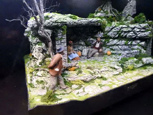 Nadal 2023 a Girona. Exposici&oacute; de pessebres a la Carbonera, organitzada per l'Associaci&oacute; de Pessebristes de Girona