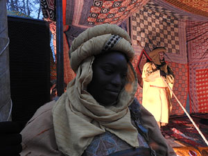 Reis 2024. El campament reial al camp de Mart al parc de la Devesa