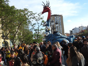 Sant Jordi 2024. Cercavila amb el Beatusaure