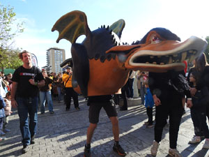 Sant Jordi 2024. Cercavila amb el Beatusaure