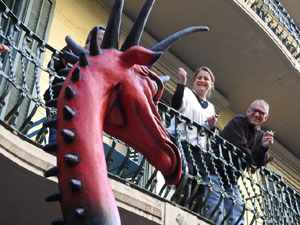 Sant Jordi 2024. Cercavila amb el Beatusaure