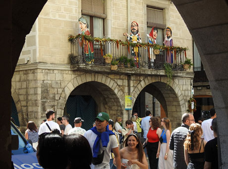 Temps de Flors 2024. La plaça del Vi