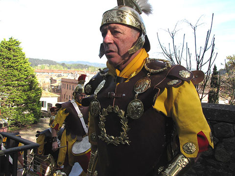 Ramon Boix a la celebració dels 75 anys dels Manaies de Girona. 2014
